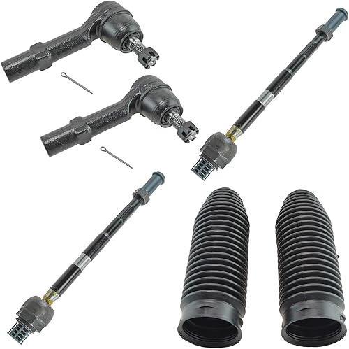 Miniatura 82 de TRQ Kit de Dirección Delantera Cremallera de Dirección y Fuelle de Piñón y Barra de Acoplamiento Compatible con Chevrolet Aveo 2004-2011 Aveo5