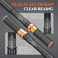 Vista 20 de SUZUME 3PCS Torque Wrench Set 72 Teeth Dual-Direction Adjustable Torque Wrench Dual-Scales 1/4 & 3/8 & 1/2-Inch ±3% Accuracy Click Torque Wrenches