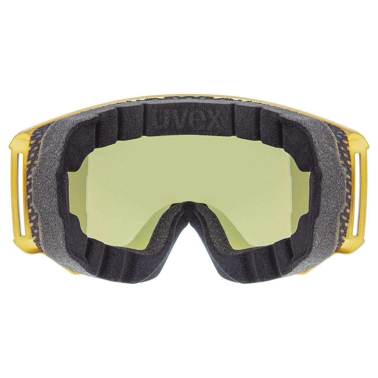 uvex Athletic CV Chrome Gold Ski Goggles for Men and Women