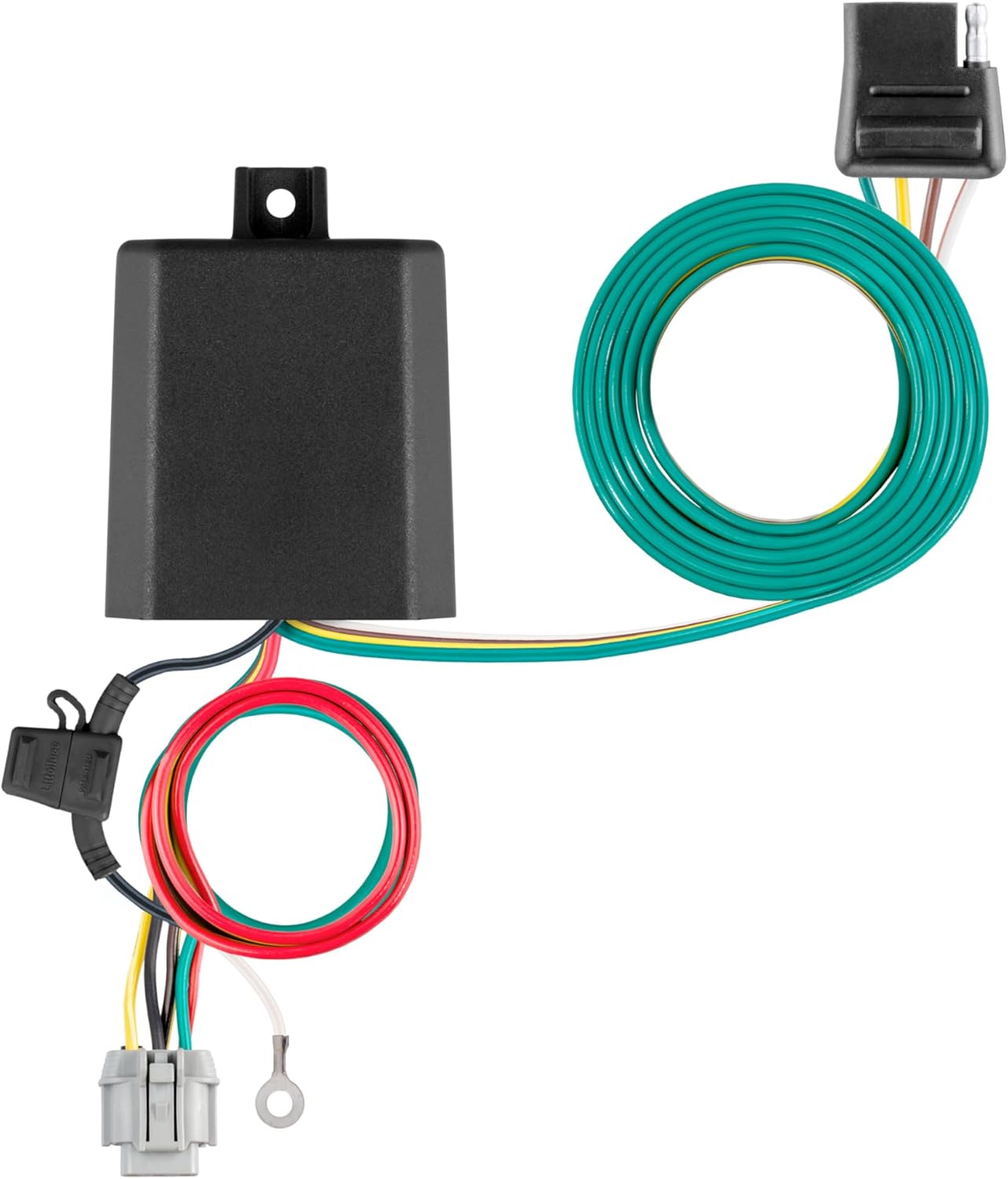 CURT 56556 Vehicle-Side Custom 4-Pin Trailer Wiring Harness, Fits Select Nissan Murano