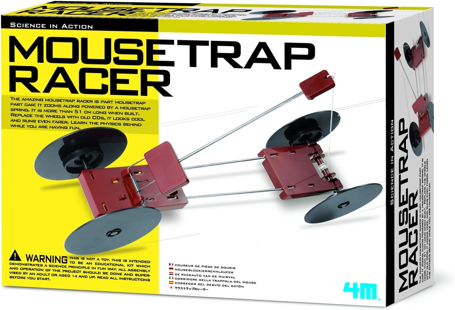 4M Mousetrap Racer Kit Amazon.co.uk Toys & Games