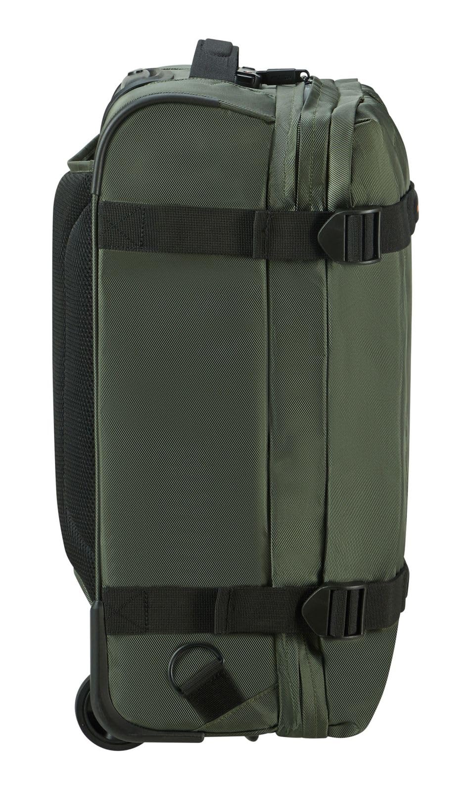 American Tourister Urban Track - Borsa da viaggio/Zaino con 2 rotelle S, 55 cm, 45.5 L, Verde (Dark Khaki)