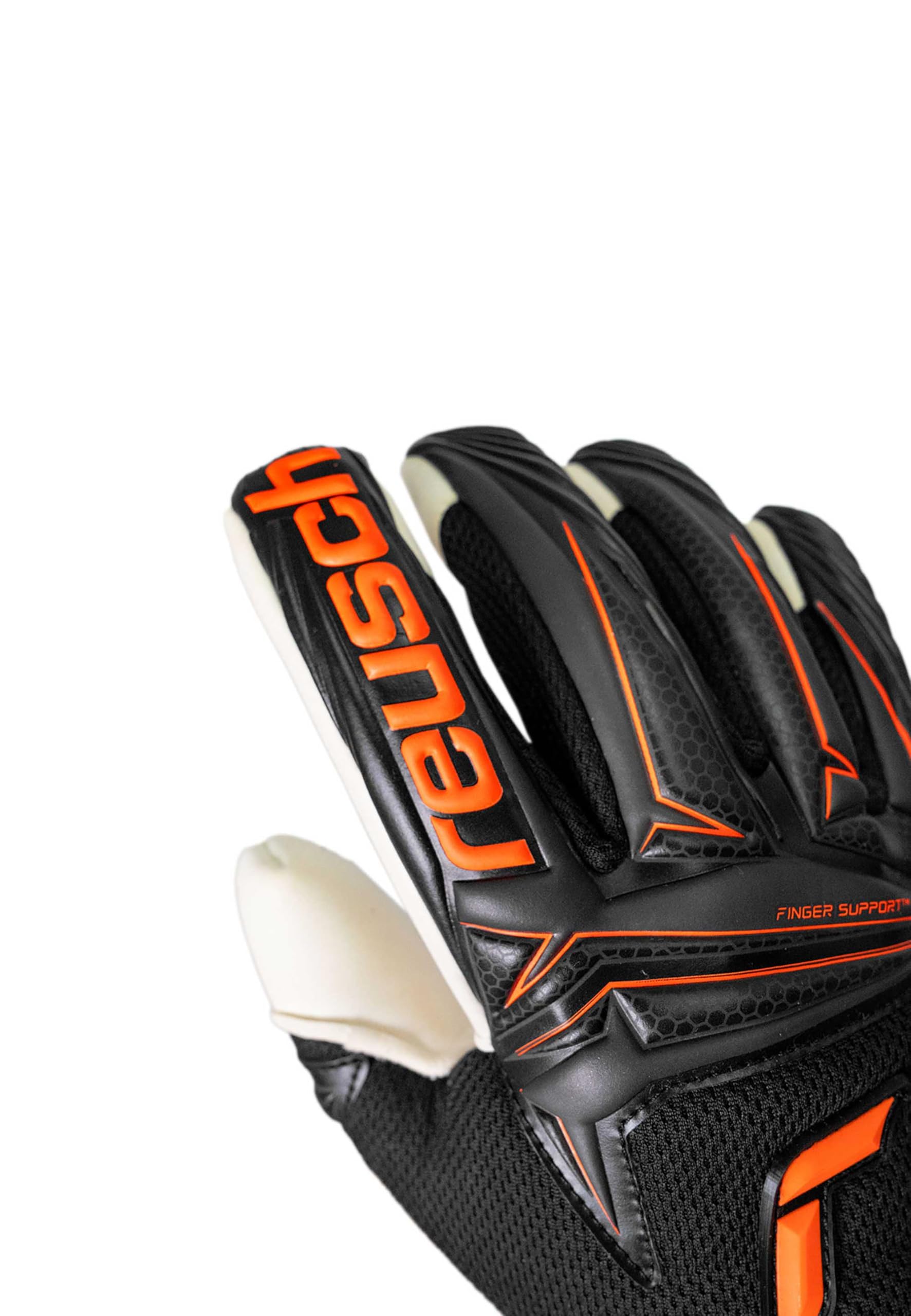 Reusch Attrakt Advance Finger Support - Guanti da Portiere Unisex Adulto