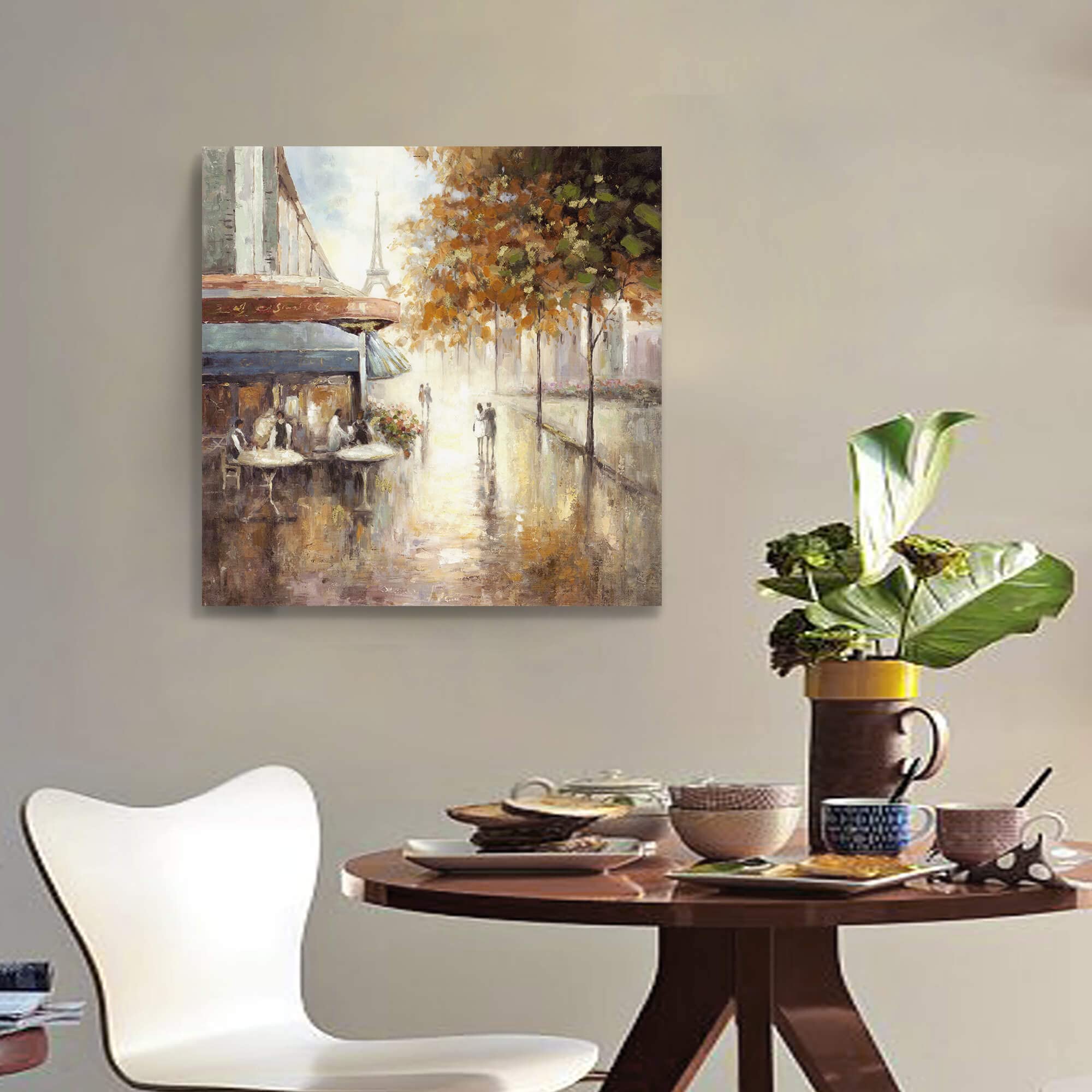 Amazon.com: Paris Picture Wall Art Canvas: Abstract Bedroom Living