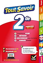 Download Tout savoir 2de: toutes les matières de Seconde - programmes 2018-2019 PDF