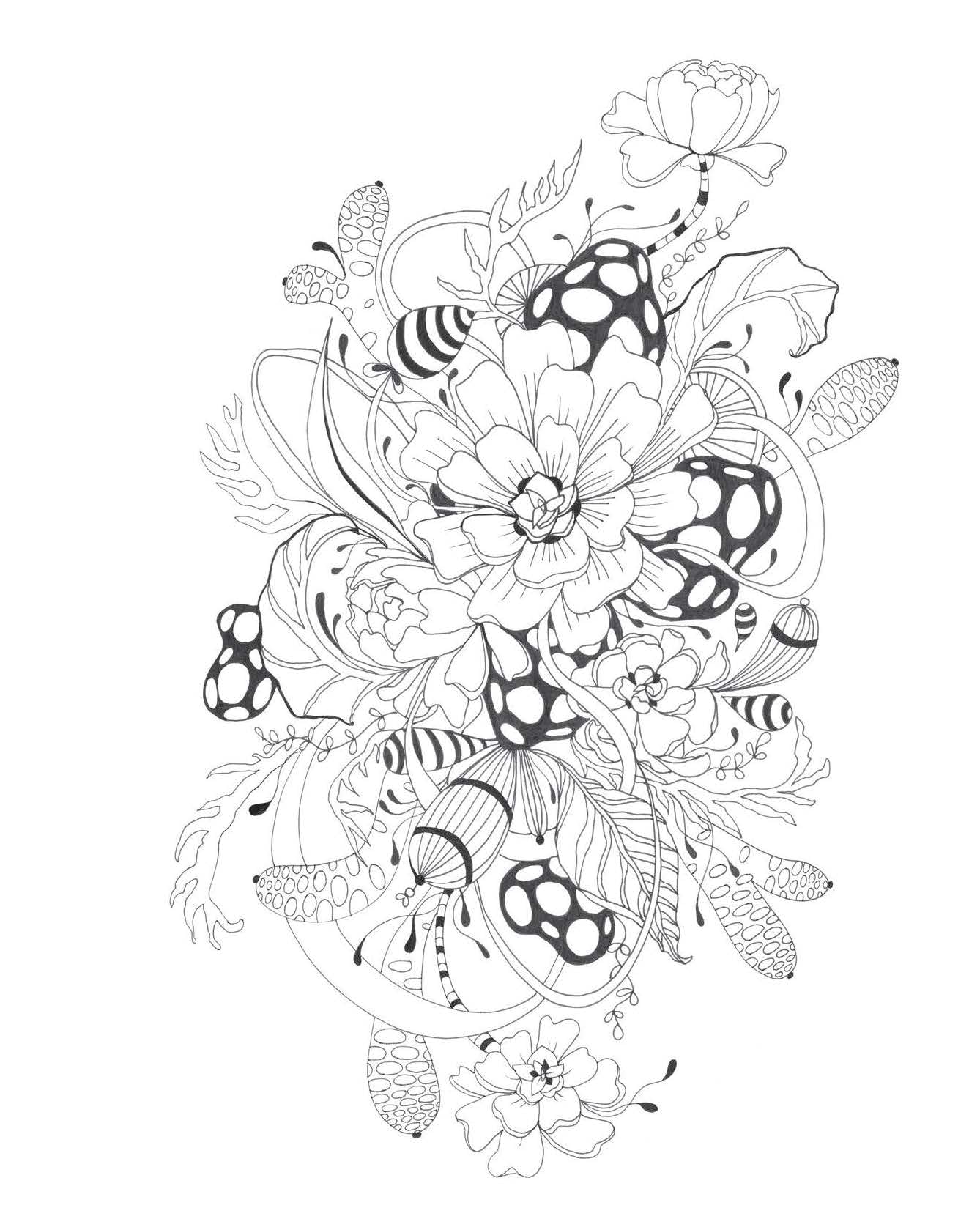 Botanical Wonderland: A Blissful Coloring Retreat (Coloring Wonderland)