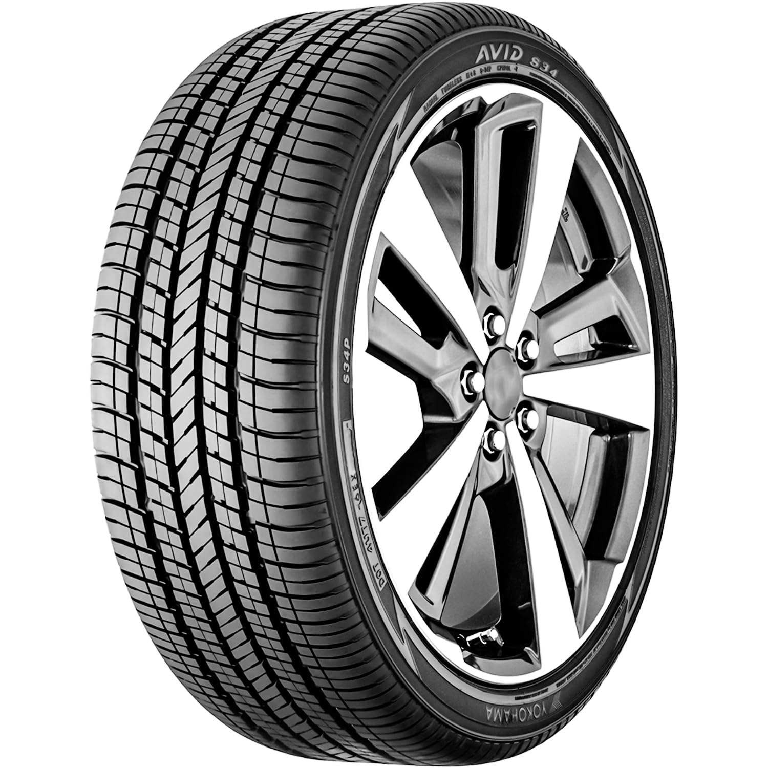 YokohamaP225/40R18 88V YOKOHAMA AVID S34 BW A/S