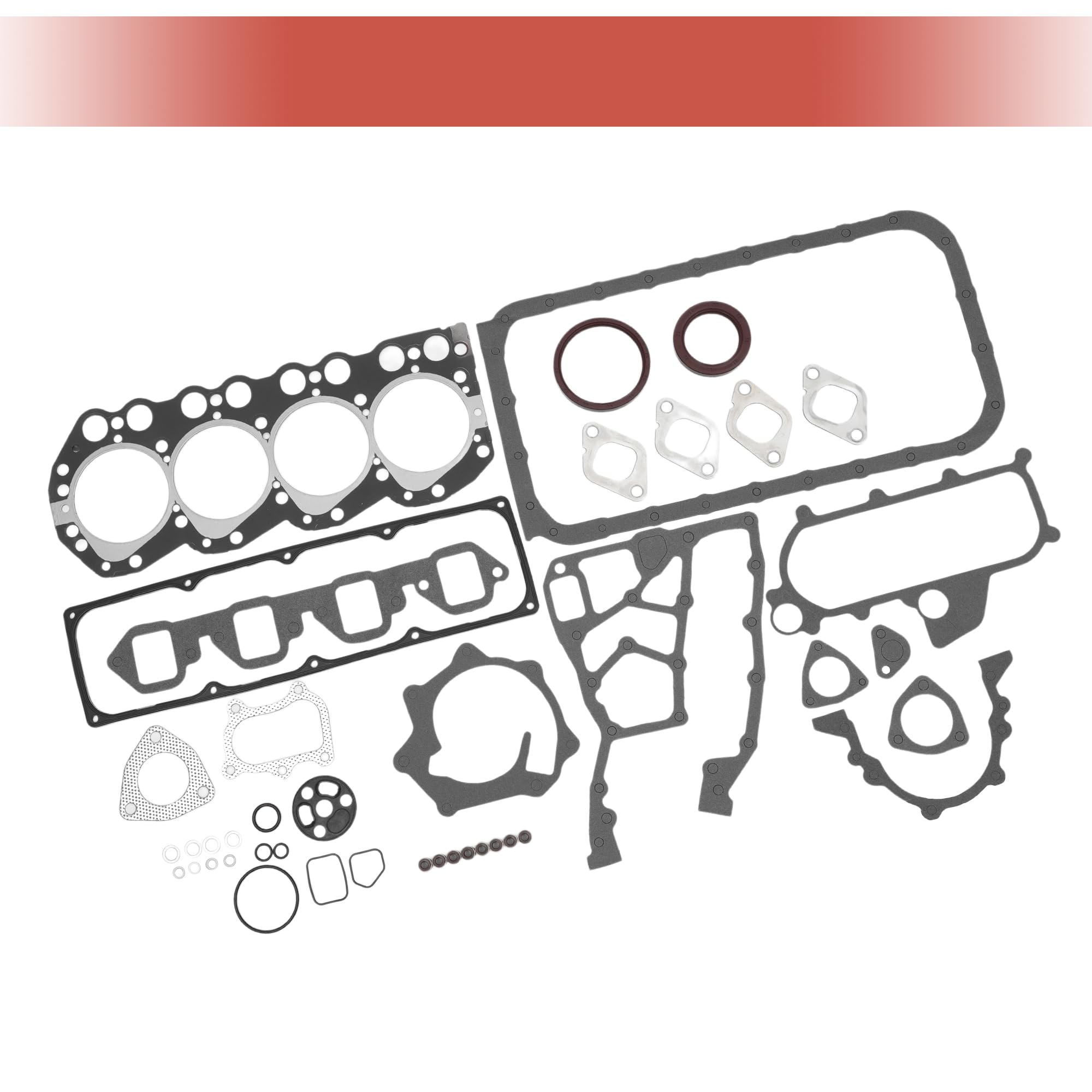 A ABSOPRO 1 Juego De Juntas De Culata Del Motor Para Nissan Qd32(D22) | OE:10101P2700, Material: Metal Y Goma, Función: Resistencia A Altas Temperaturas, Rendimiento Estable, Instalación Fácil