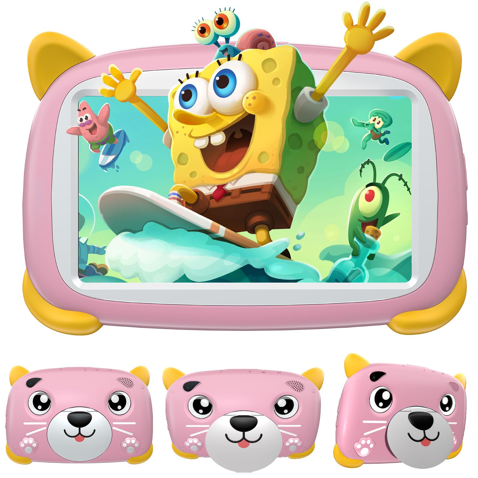 schermo tábella per bambini 7 pollici pink 4gb 32gb wi-fi