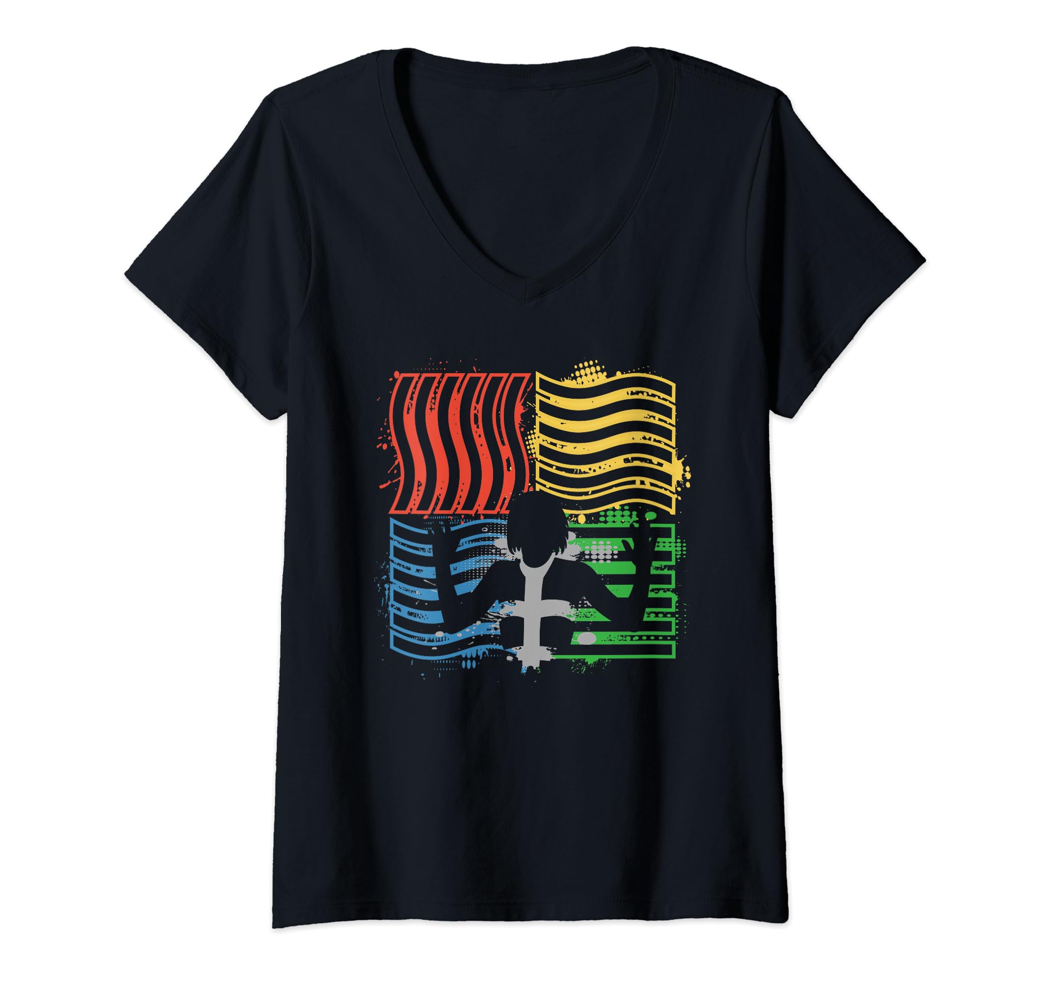 Meta CortexThe Leeloo Dallas Elements V-Neck T-Shirt