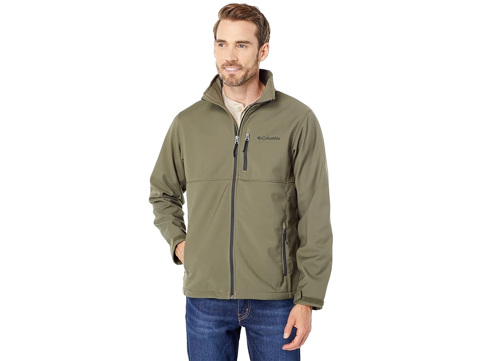 Columbia Ascender Softshell Jacket (Stone Green/Shark) Men's Coat
