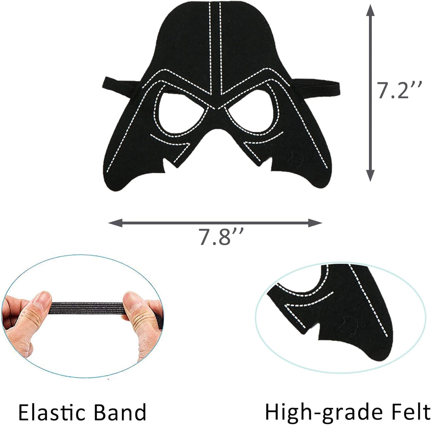 Totteri Superhero Masks Party Favors for Kids Super Hero Costumes,Superhero Birthday Party Supplies Felt Mask for Children Cosplay(30 Pcs) : Toys & Games