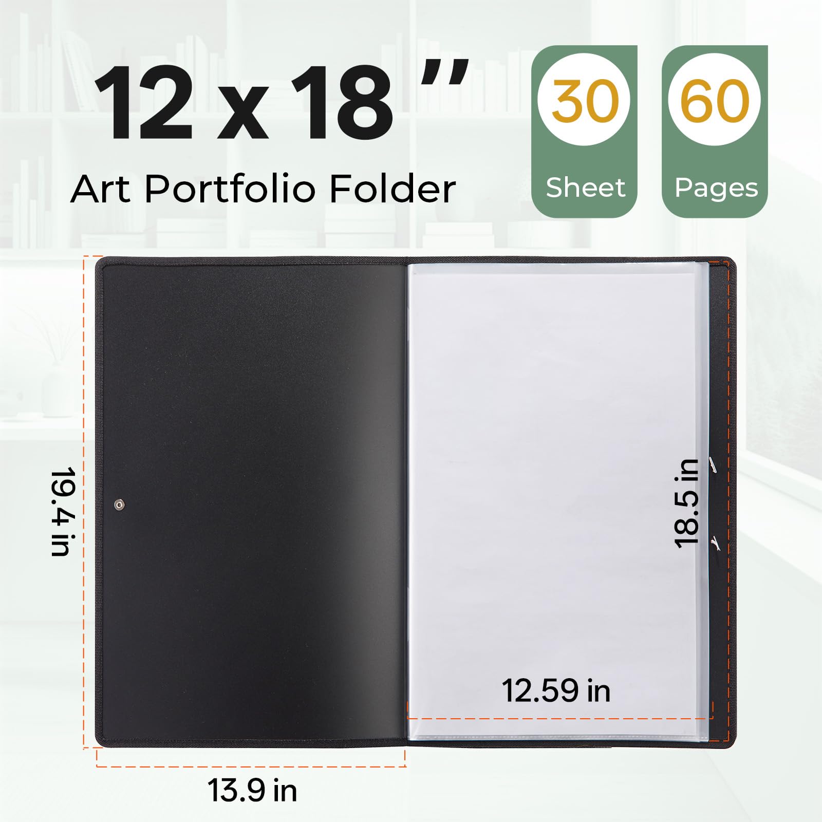 Nicpro Porte-Documents d'art