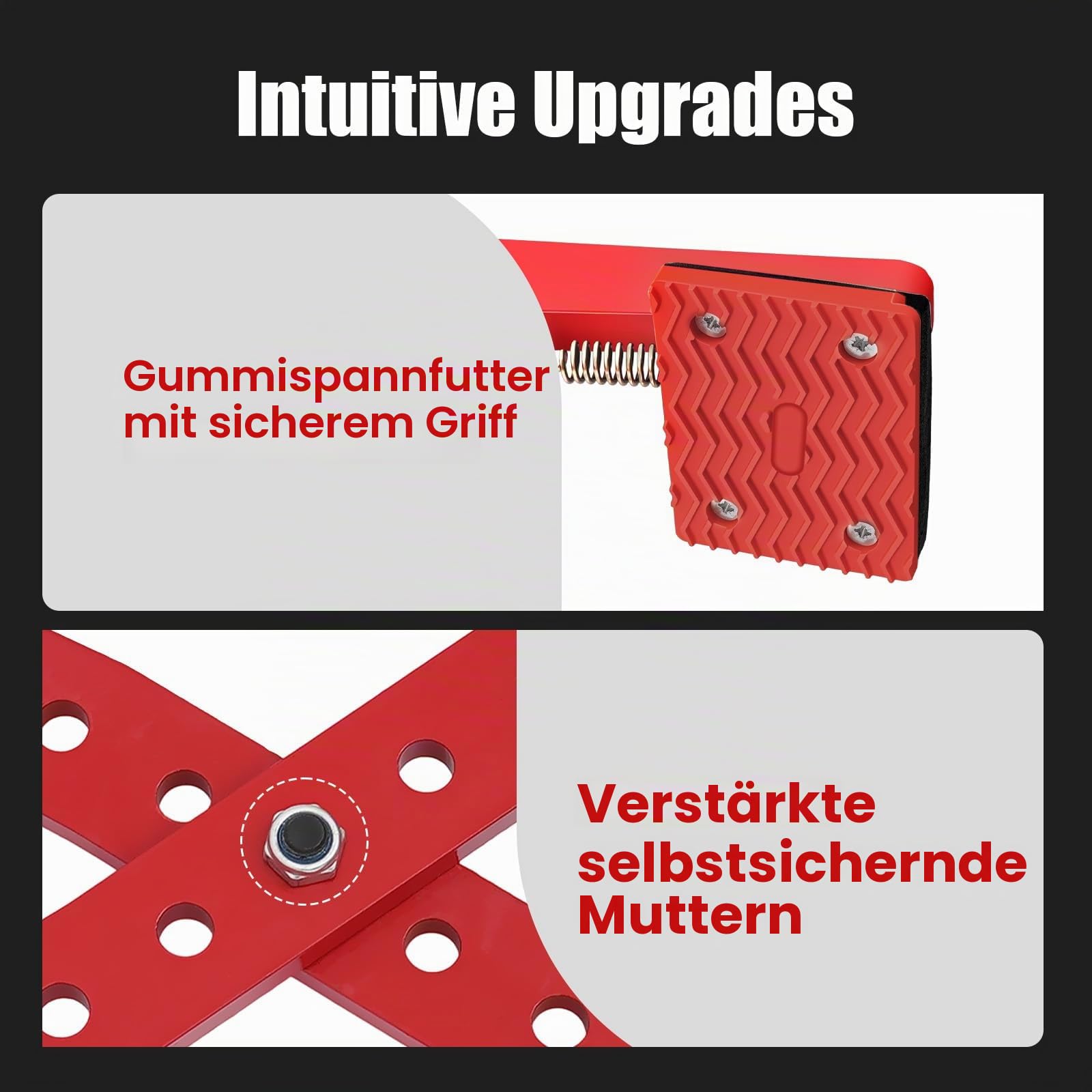 Versetzzange, Bordsteinzange, 500 kg Verstellbare Steinklemme, Öffnung 33-70cm, Holzzange, Hebezange für Stein Anheben und Transportieren