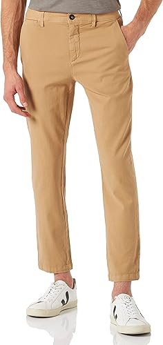 United Colors of Benetton Pantalons 42HM55J38, Khaki 25R, 46 Homme