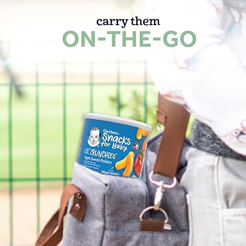 Miniatura 4 de Gerber Graduates Little Crunchies Aperitivos de maíz de grano entero paquete variado 148onzas Paquetes de 6