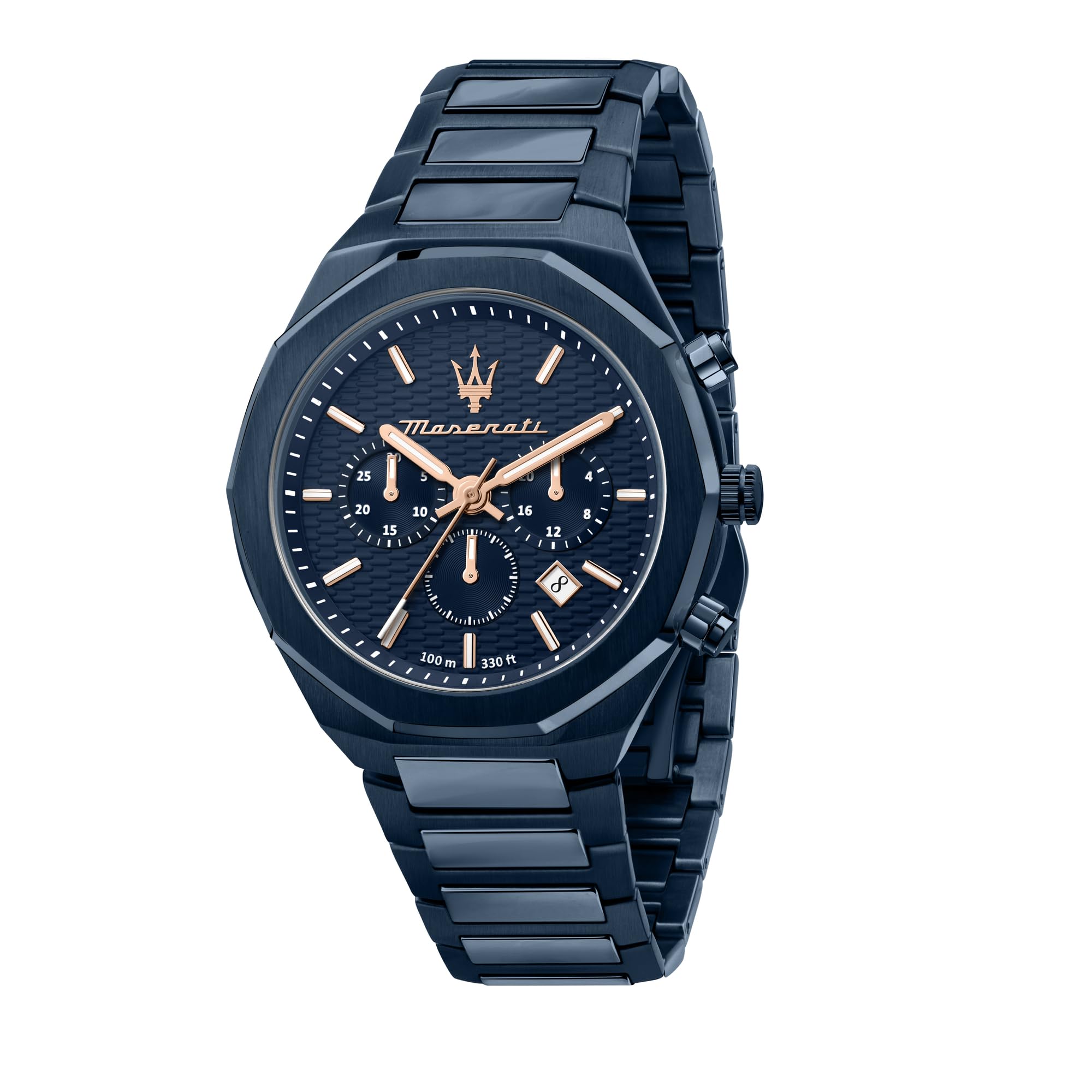 Maserati Silicone Lifestyle Date Analog Dial Color Blue Men Watch - R8873642008, Blue Band (B0B9H9VMYF) Amazon Price History, Amazon Price Tracker