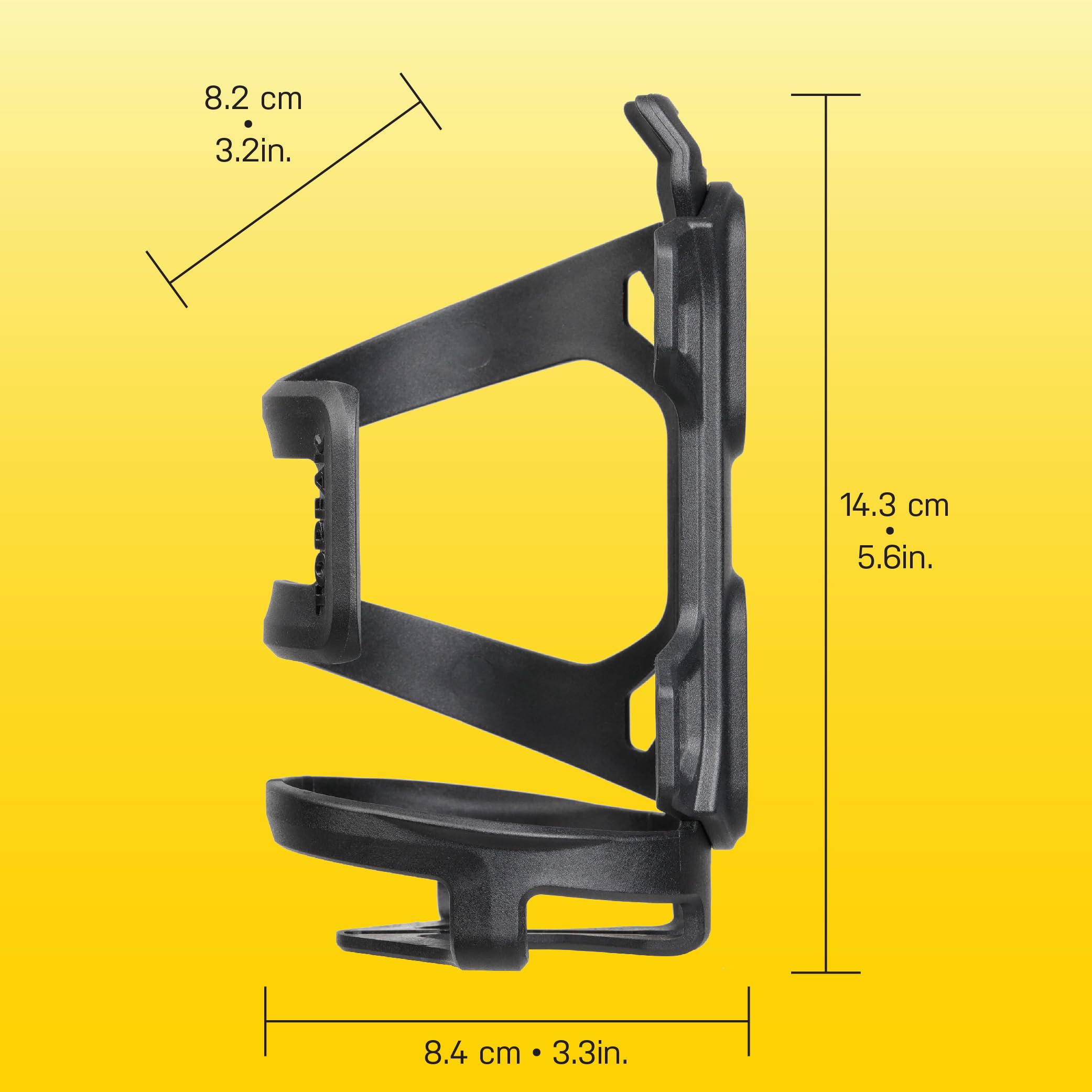 Topeak DualSide Cage Pro - odwracalna klatka na bidon | klatki rowerowe na butelki na wodę