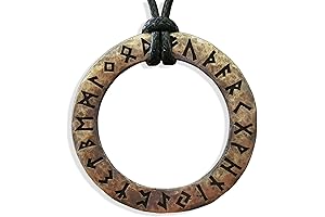 Elder Elder Futhark Runes Necklace: A Timeless Talisman of Nordic Lore