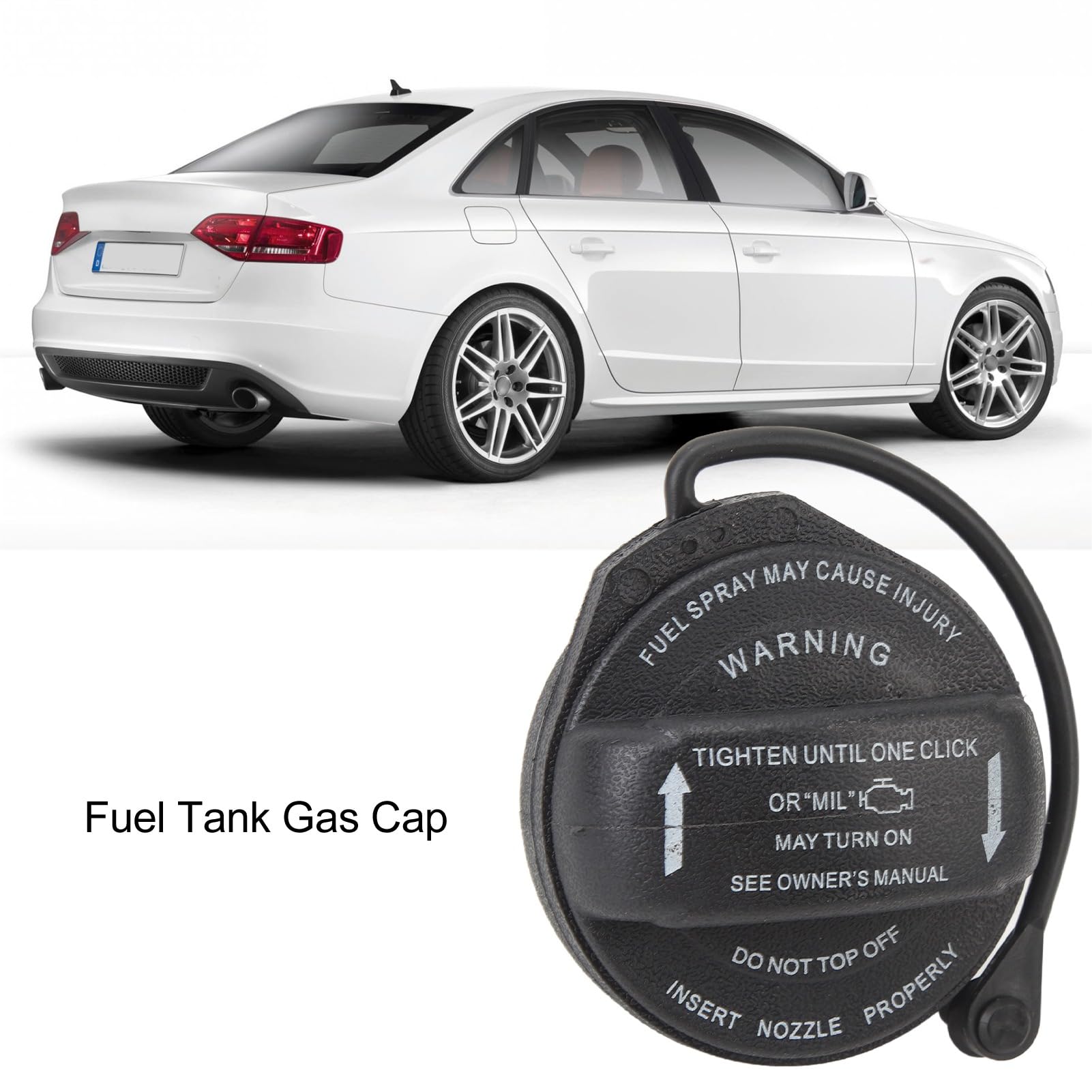 Tapa del depósito de Combustible del Coche Tapa de la Tapa del depósito de Combustible del Coche 5Q0201550L 8K0201550N para A4 para A5 para Q5 para S8 para Sq5