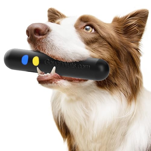 Goughnuts - Juguete de Palo para Perros Que muerden Fuerte, prácticamente Indestructible, para Razas como…