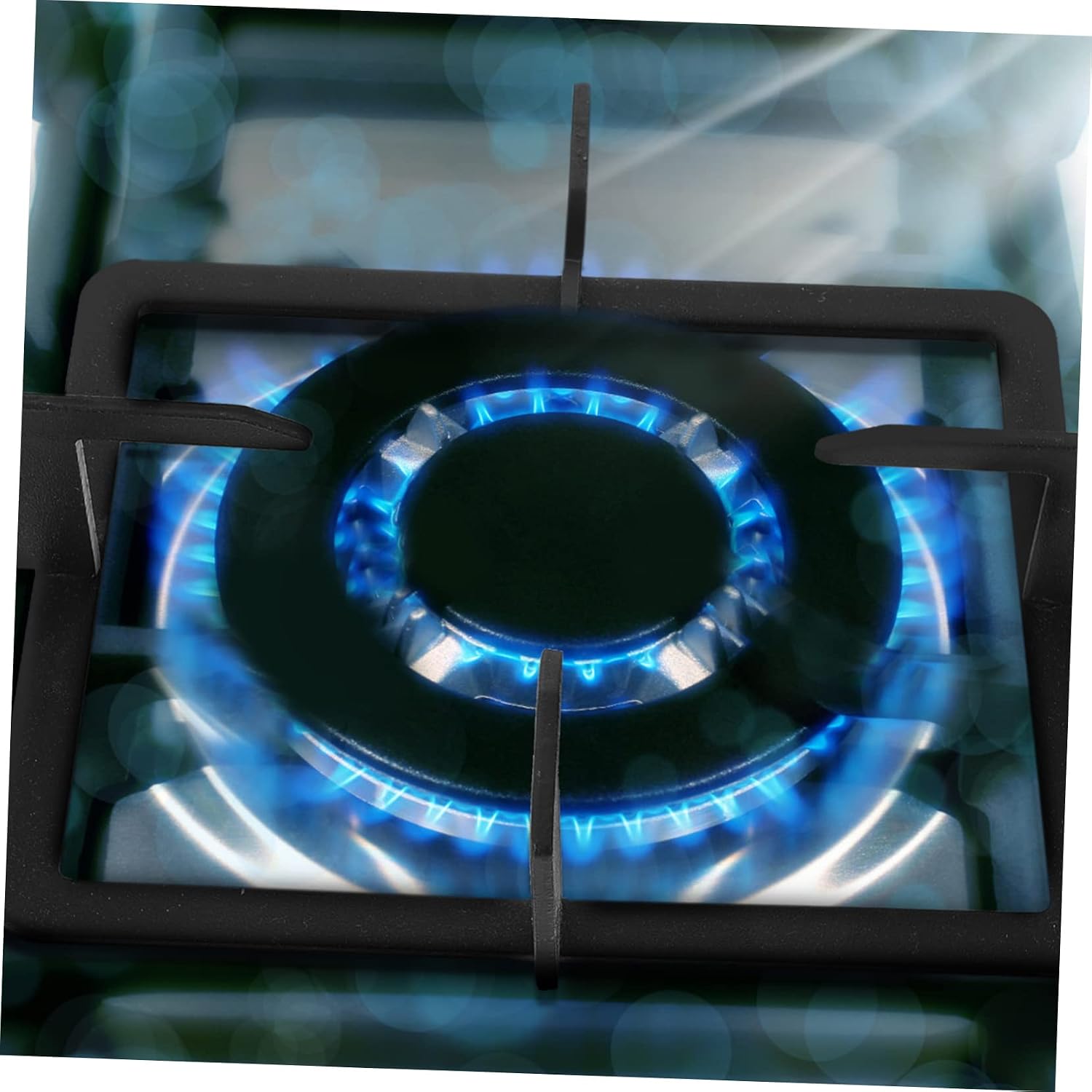 VOSAREA Sturdy Square Stove Rack Gas Cooker Accessory Milk Pot Bracket Non-slip for Kitchen