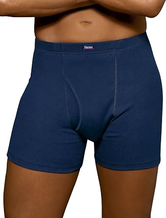 Hanes Mens 3-Pack Comfort Blend Boxer Brief with Comfortsoft Waistband