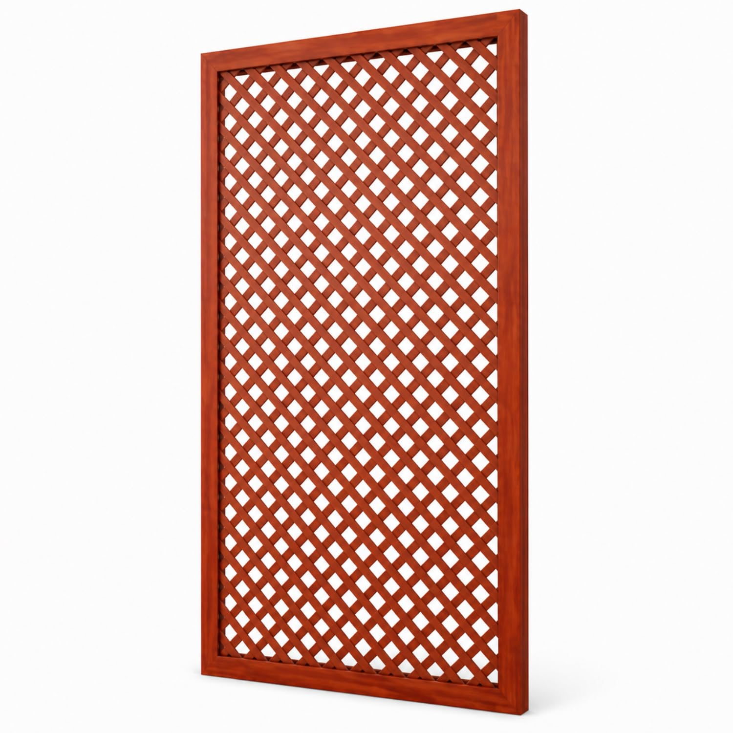 Traliccio Divisorio In Legno Di Pino Per Giardino Balcone E Terrazza Pannello Grigliato Per Piante Rampicanti Privacy Outdoor Design Decorativo 90 x 183 Cm Legno Scuro