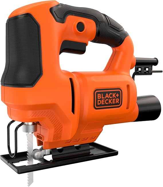 BLACK+DECKER Serra Tico Tico, Ferramenta Elétrica, Acompanha Lâmina para Madeira, Potência 400W, Modelo BES602, 220V