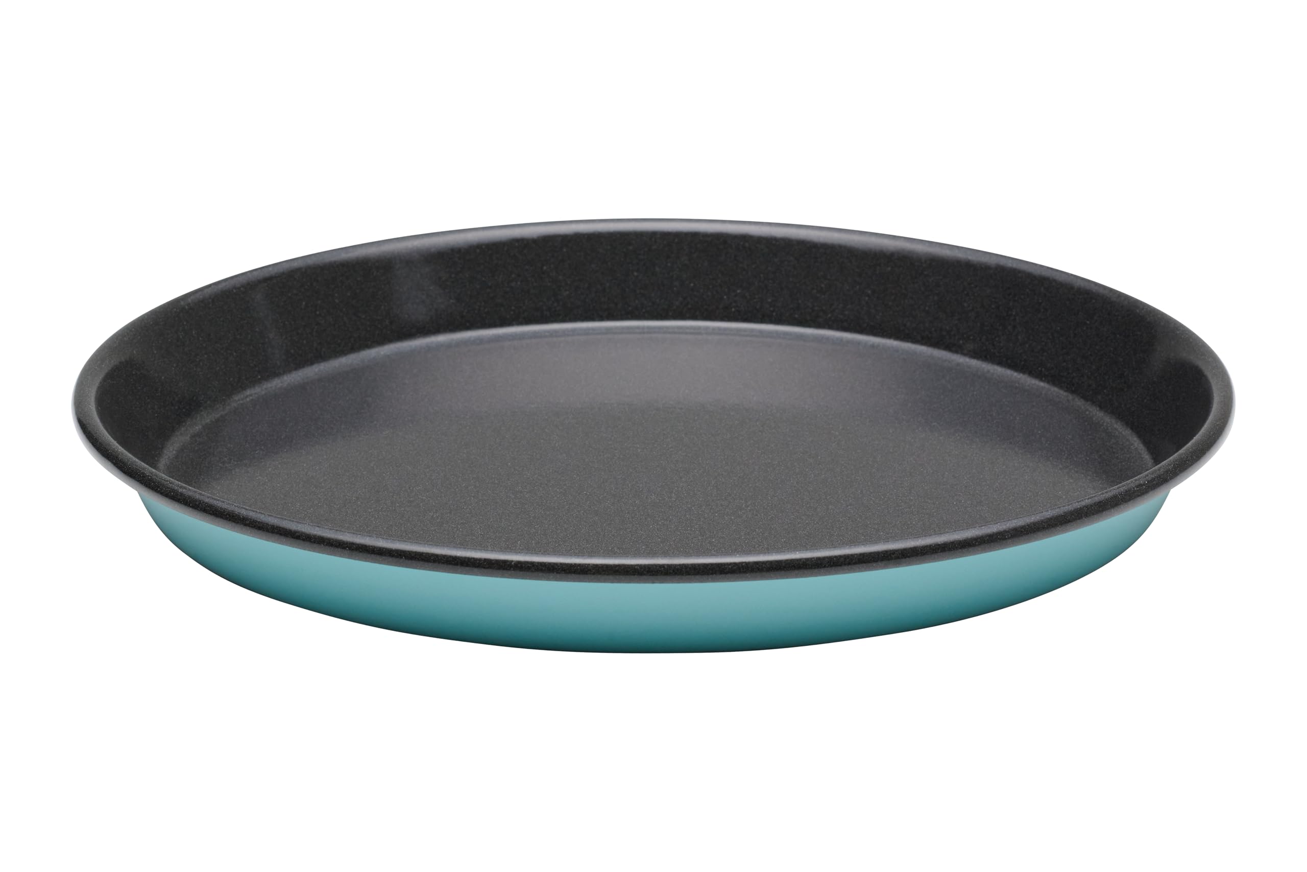 Riess, 0649-016 - Moule à pâtisserie et de service - 32 cm - Bleu cristal - Dimensions : 31,9 x 31,9 x 3,3 cm - Poids : 0,889 kg