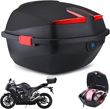 Amazon | 原付 リアボックス 小型 バイク ボックス 脱着式トップケース