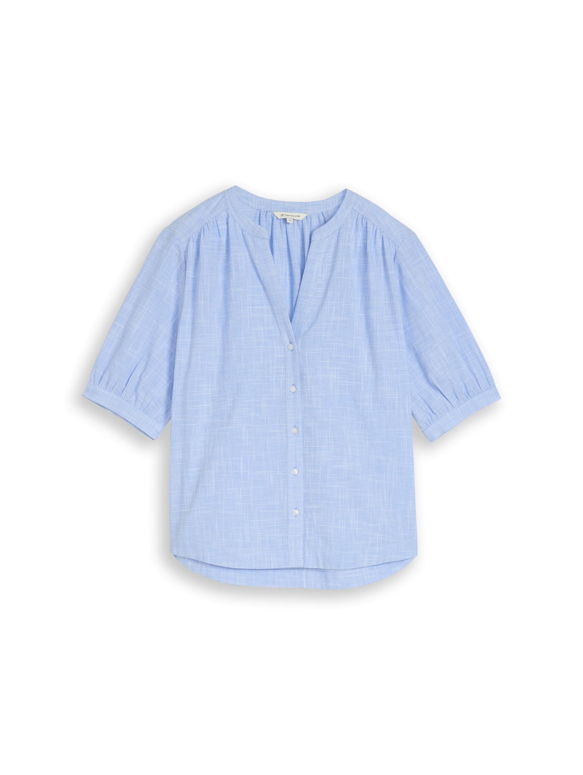 Tom Tailor Damen Bluse aus Baumwolle