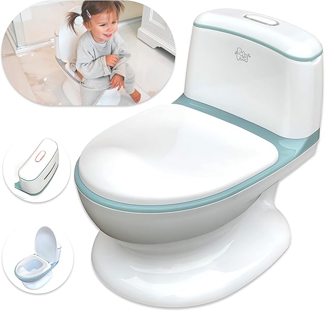 Pote Plus - My First WC Potty (Blue) - Mother & Baby Award Winner 2021 - Gold for Best Potty Training Product