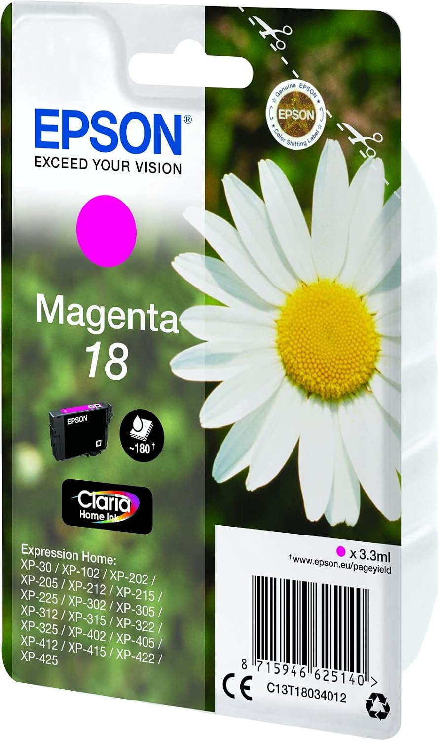 Epson 18 Ink Cartridge Magenta