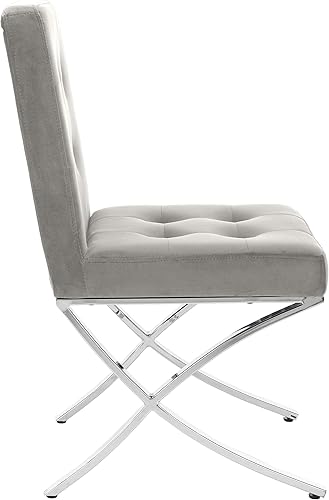 Miniatura 32 de Safavieh Home Walsh - Silla auxiliar de piel sintética negra y cromada Negro -,Gris/cromo,Marrón claro / Cromo,Azul