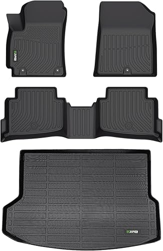 Vista 75 de HAFIDI® Juego de alfombrillas y forro de carga para Subaru Crosstrek 2018-2023 e Impreza 2017-2023 (no modelos híbridos), protección para todo tipo