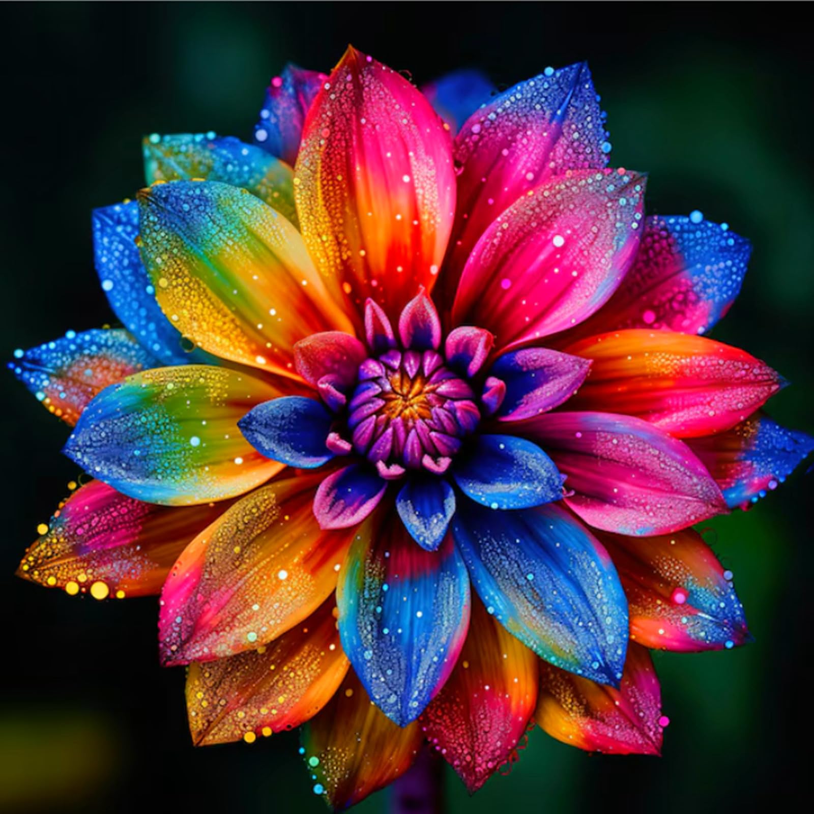 Dahlia Bulbs for Planting,Flowering Rhizome,Excellent Display Indoor Perennial Balcony Garden Bulbs,Dahlia Tubers UK,Dahlia Bulbs Mix-8bulbs-C