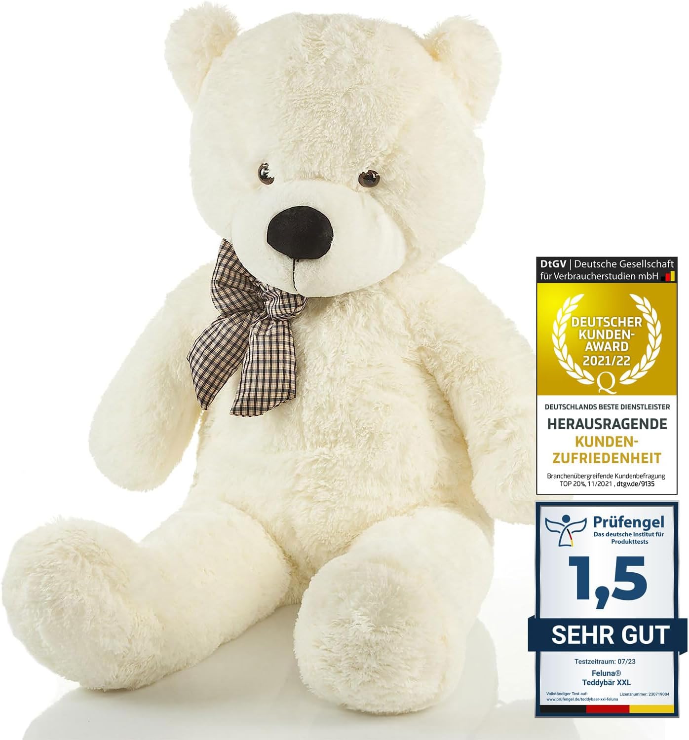 Grand Ours En Peluche Ancien Vintage – Teddy Bear Authentique – Collection