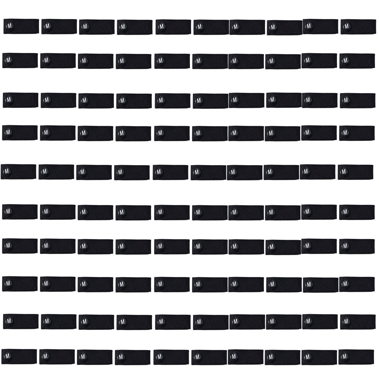 Tsophreniq Practical Sizes Label for Apparel Washable Removable Easy Changes Feature Quick Installation for Sewing Enthusiasts Removable Sizes Label