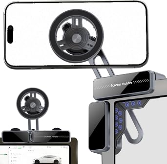 Crienten for Tesla Phone Mount for Tesla Model 3 Y Accessories, Ultra Stable for Magsafe Car Mount, Magnetic Phone Holder Compatible with iPhone 17 16 15 14 13 12 Pro Max