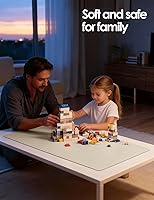 Vista 7 de YSAGi Protector de escritorio de cuero, tapete de oficina, alfombrilla grande para mouse, antideslizante, de piel sintética, escritorio para laptop