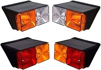 Vista 1 de Conjunto de luces intermitentes intermitentes intermitentes de 12 V para Case IH Fiat Ford New Holland Tractor D3NN13405B D3NN13N13N32
