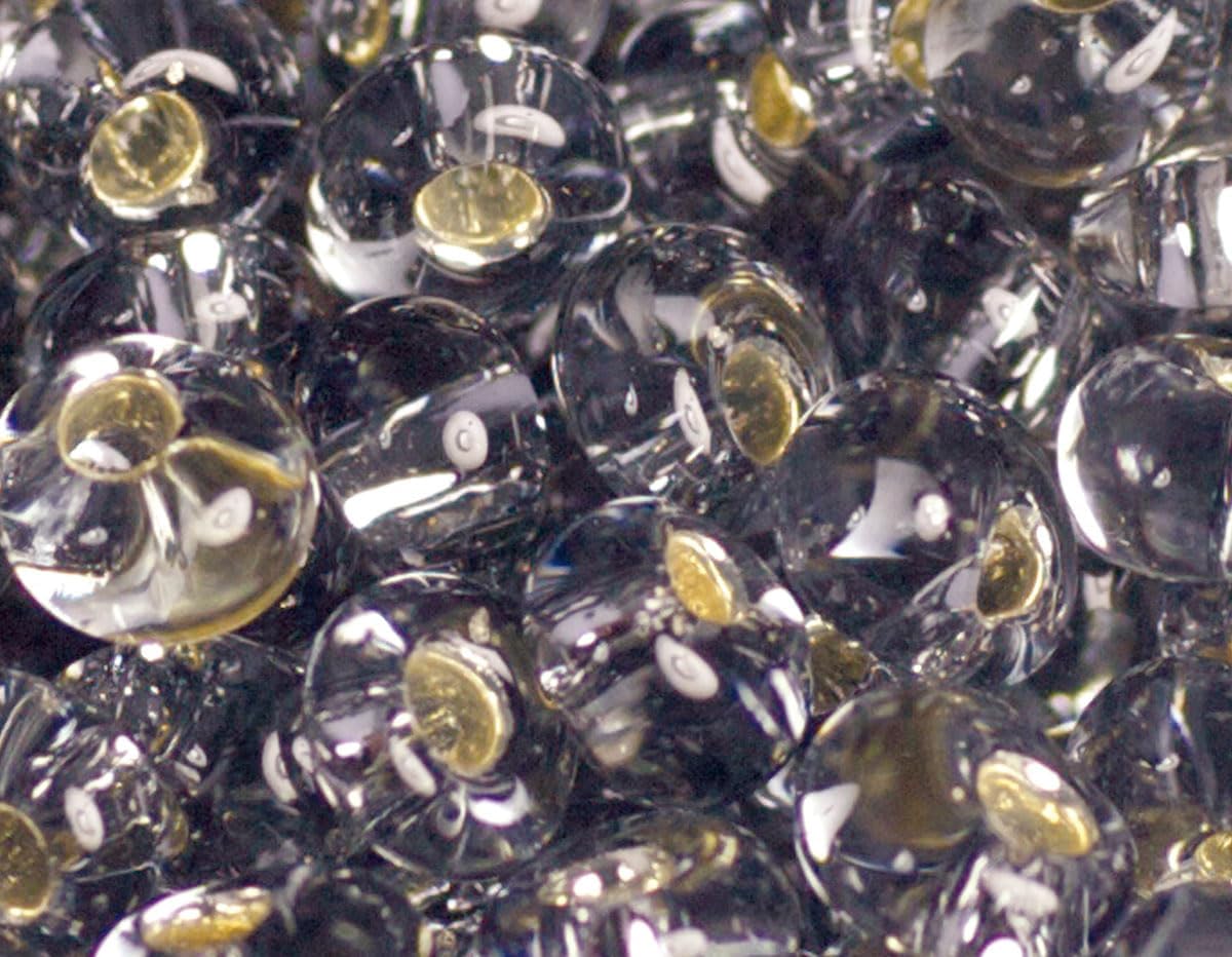 Japanese Magatama Beads Silver Grey 3mm 100g