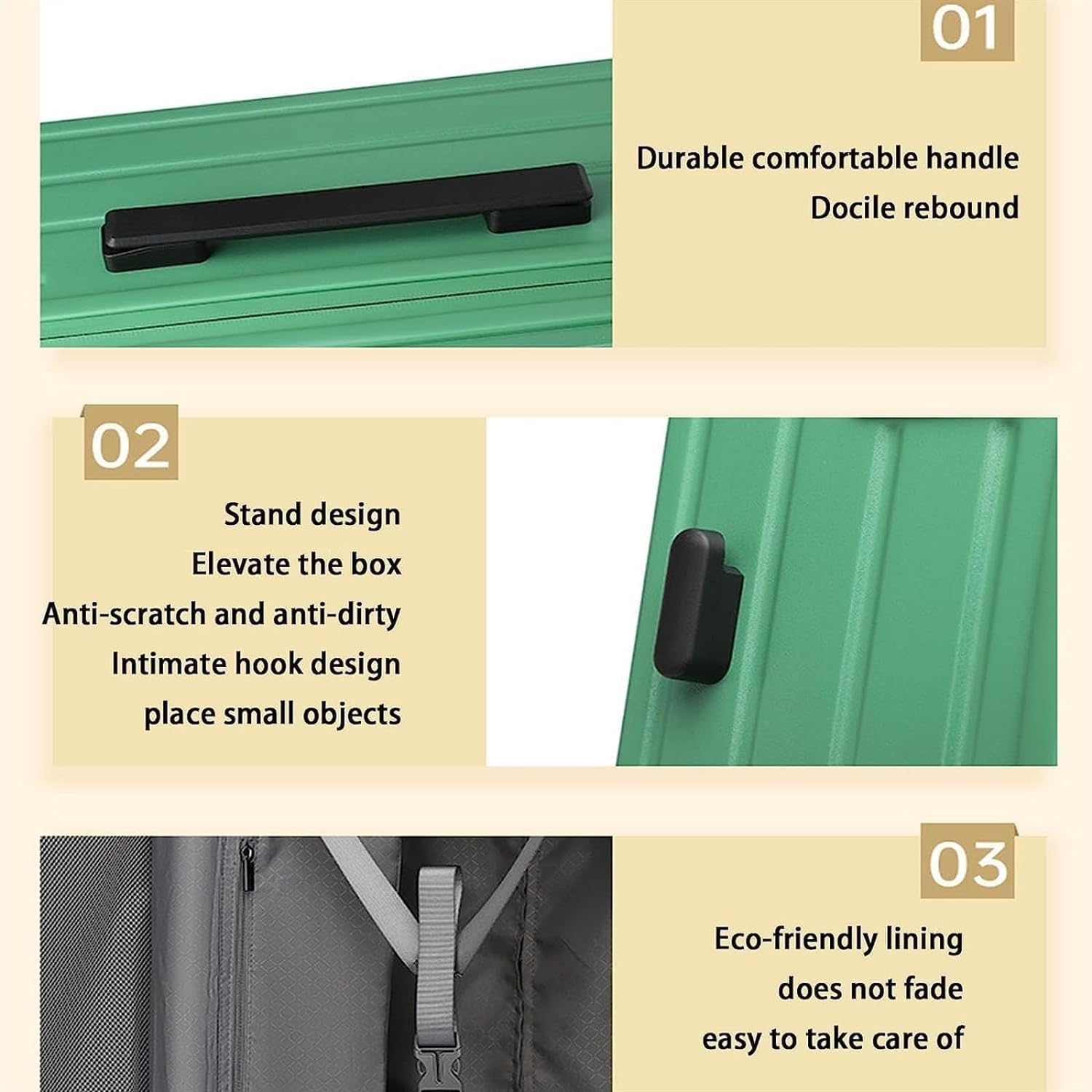 Maleta Equipaje Maleta de Viaje Premium Maletas con Interfaz USB Equipaje con Ruedas Ruedas universales Cerradura de combinación de Aduanas TSA Bolsas de Viaje