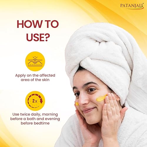 Miniatura 4 de Patanjali Saundarya Gel de Aloe Vera con Kesar Chandan, 5.1 fl oz