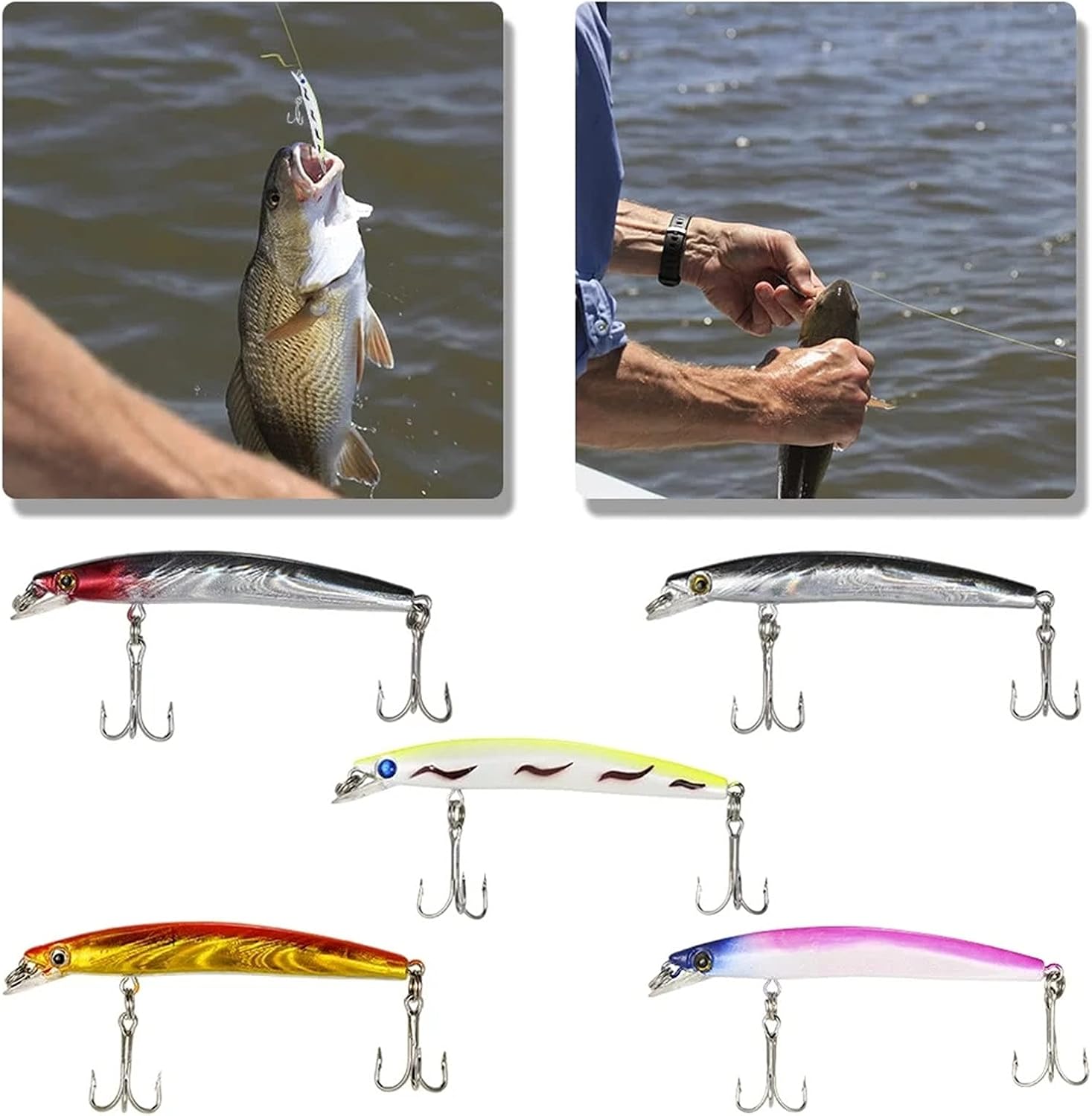 メタルジグ ルアー 人工餌ハードフィッシングルアーセットウォブラーベイト 飛距離