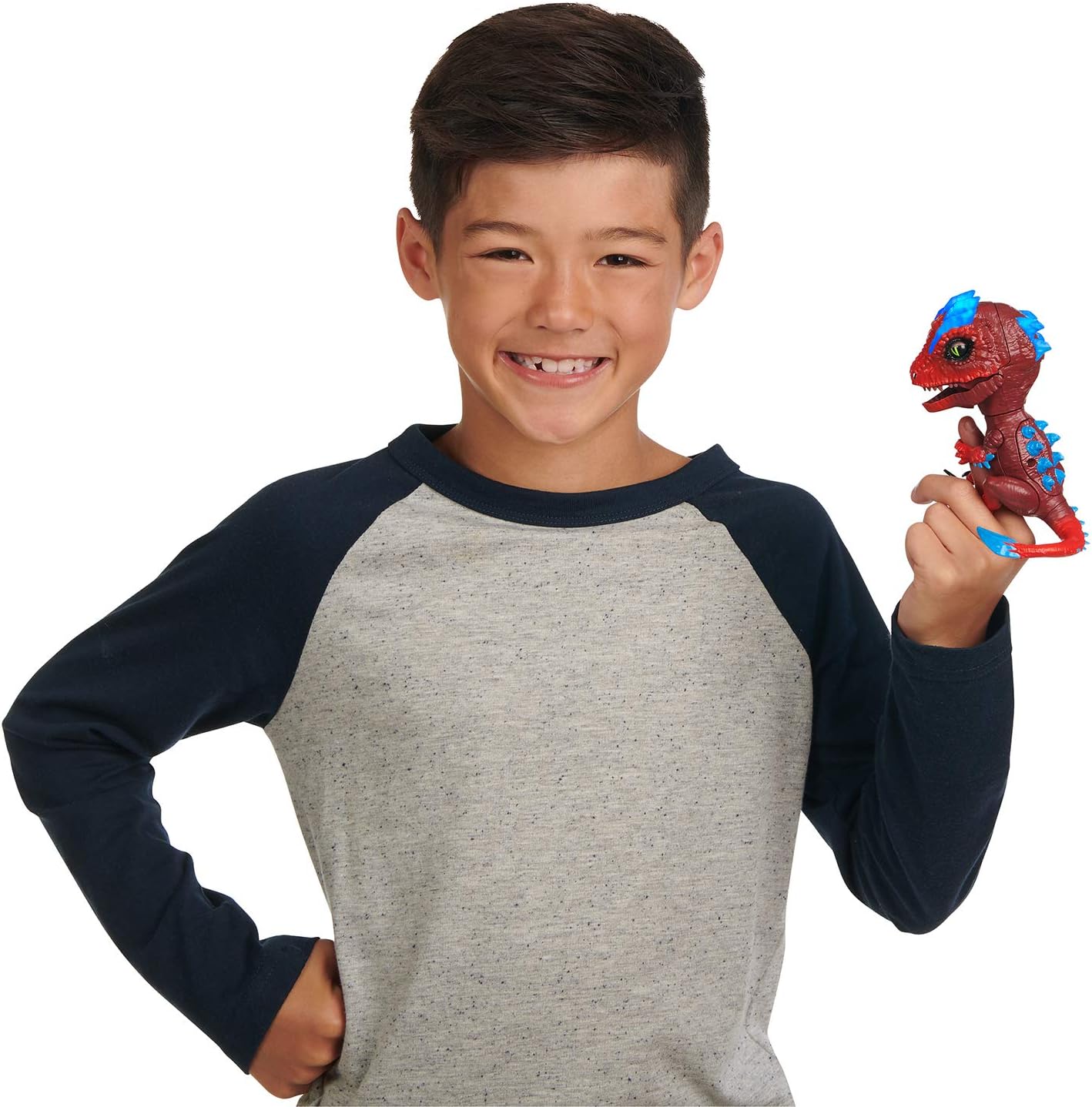 WowWee Untamed Radioactive Dinos Series by Fingerlings – Raptor – TopToy