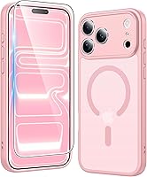 Vista 66 de FNTCASE Funda para iPhone 15 Plus: Fundas magnéticas transparentes para teléfono con protector de pantalla compatible con Magsafe Slim Anti