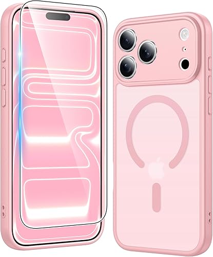 Miniatura 501 de Fntcase Funda para iPhone 15 Plus y 14 Plus de 6.7 pulgadas, magnética, a prueba de golpes de grado militar, antiamarilleo, delgada, protectora