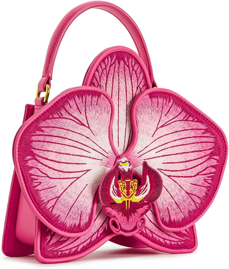 JW PEI Women's Flora Orchid Shaped Top Handle Bag - Image 4